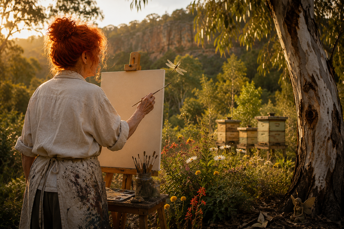 Soft nature-inspired image evoking wonder, enchantment and the magic of the natural world