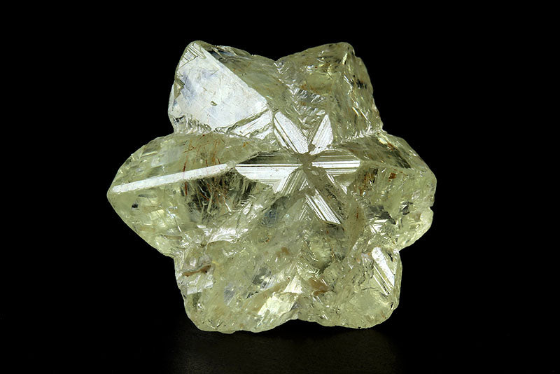 Chrysoberyl gemstone in golden yellow tones