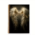 Beautiful Angel Wings A5 Spiral Bound Ruled Notebook
