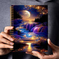 Beautiful Stream A5 Spiral Bound Ruled Notebook