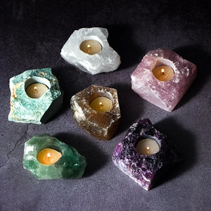 The Stoneglow Candle Holders