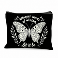 Whisper Words of Wisdom Polyester Zip Bag