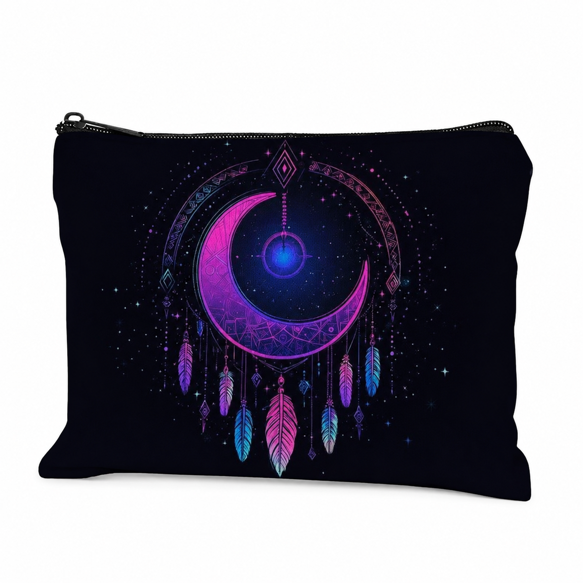 The Neon Moon Dreamcatcher Polyester Zip Bag