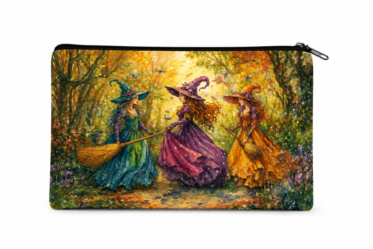 The Enchanted Coven Polyester Zip Bag