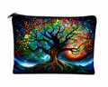 The Tree of Wonder Linen Zip Bag