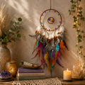 Beautiful Bohemian Crystal Tree Dreamcatcher