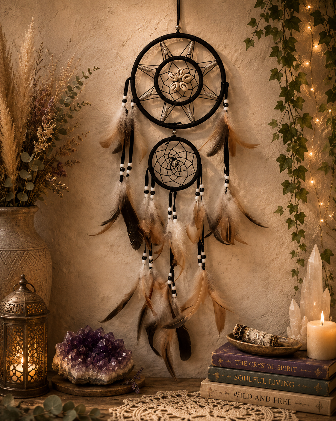 Shell Earth Spirit Dreamcatcher