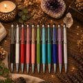 Diamond filled pen