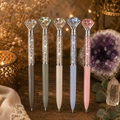 Diamond Topped Diamond Filled Ballpoint Pen