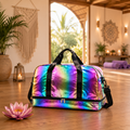Holographic Shimmer Travel Duffel Bag