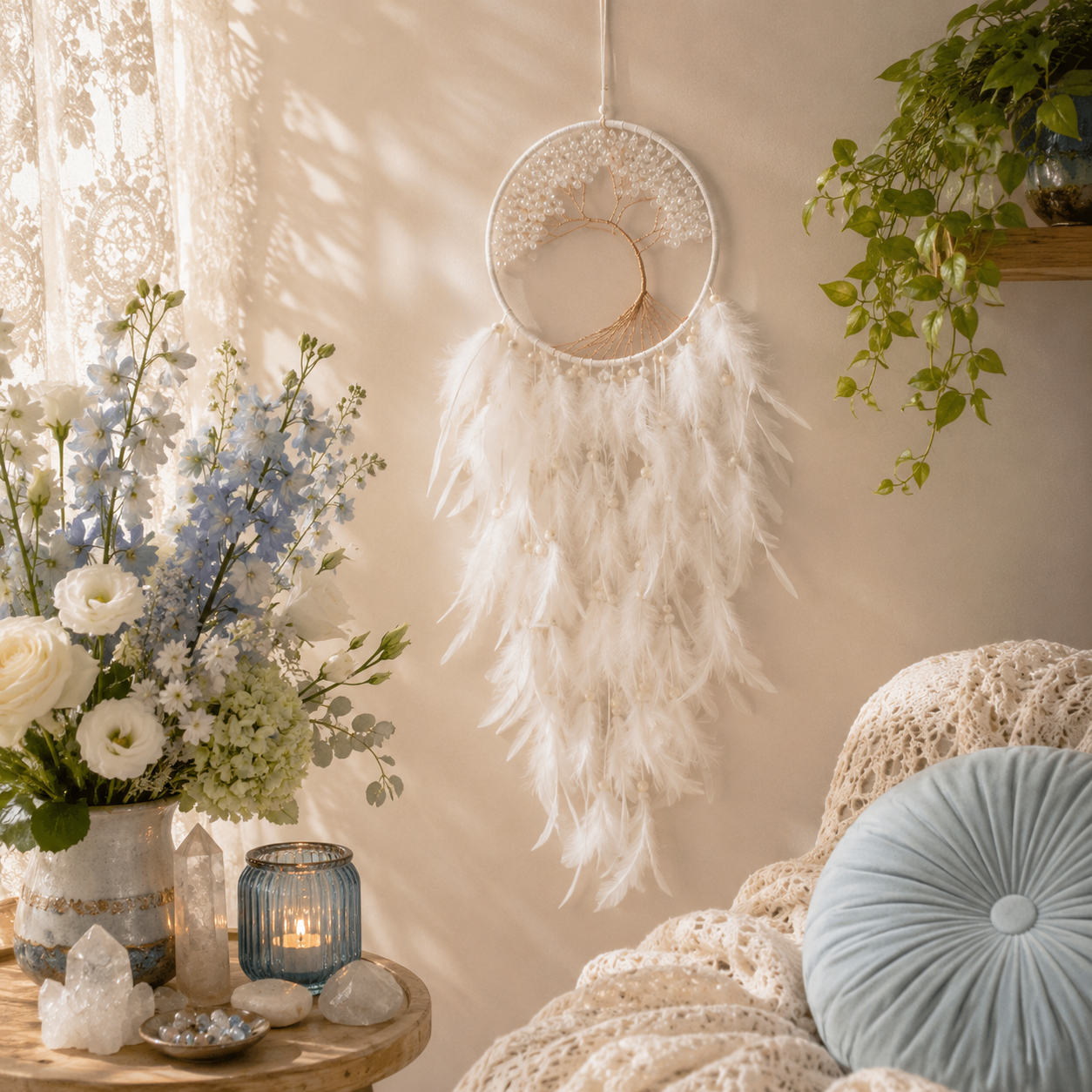 The Light Within World Tree Dreamcatcher