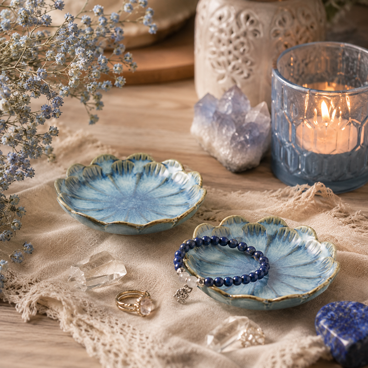 The Lotus Tide Trinket Dish