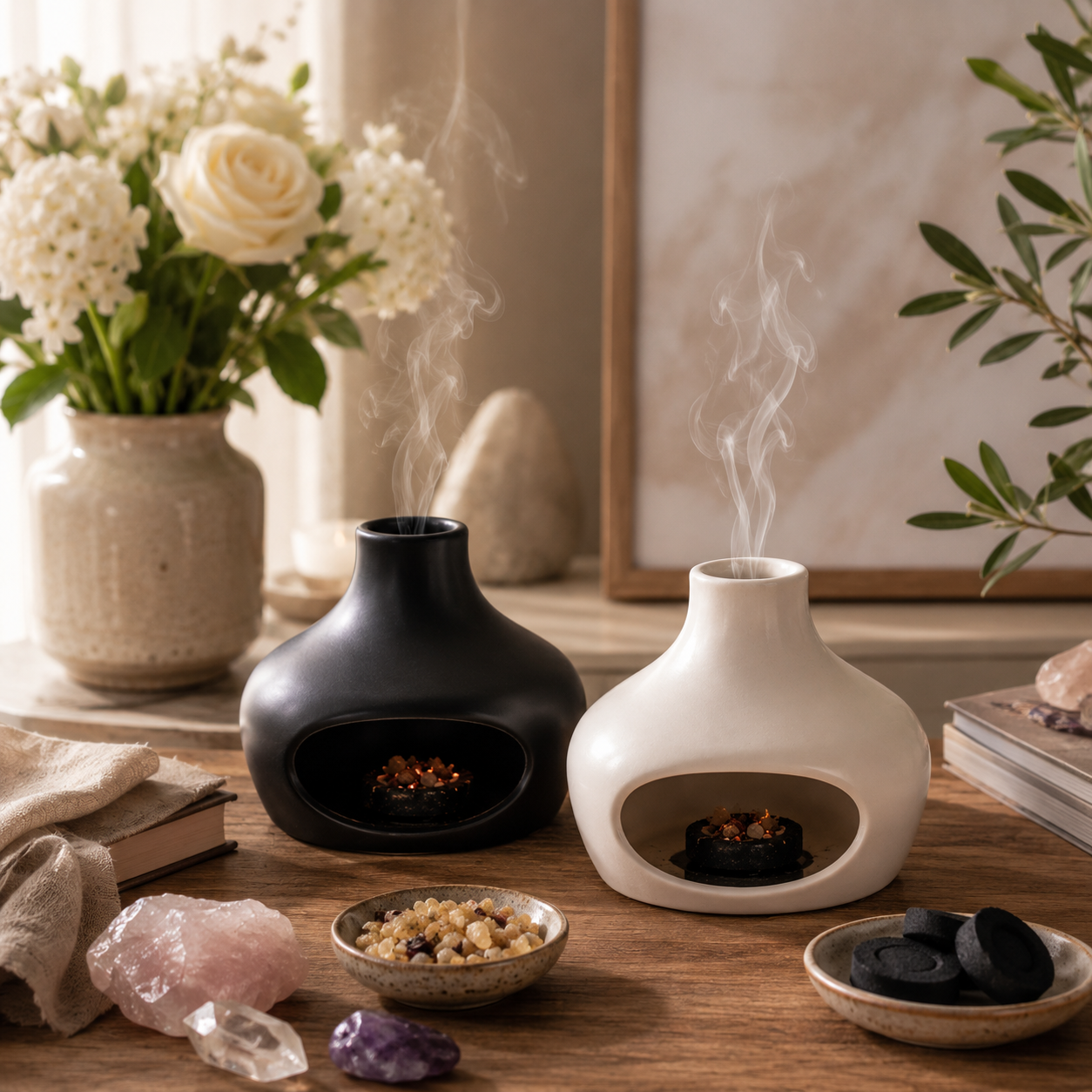 The Hearthfire Ceramic Burner