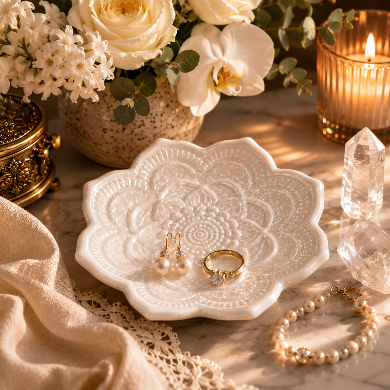 The Moonpetal Mandala Dish Collection