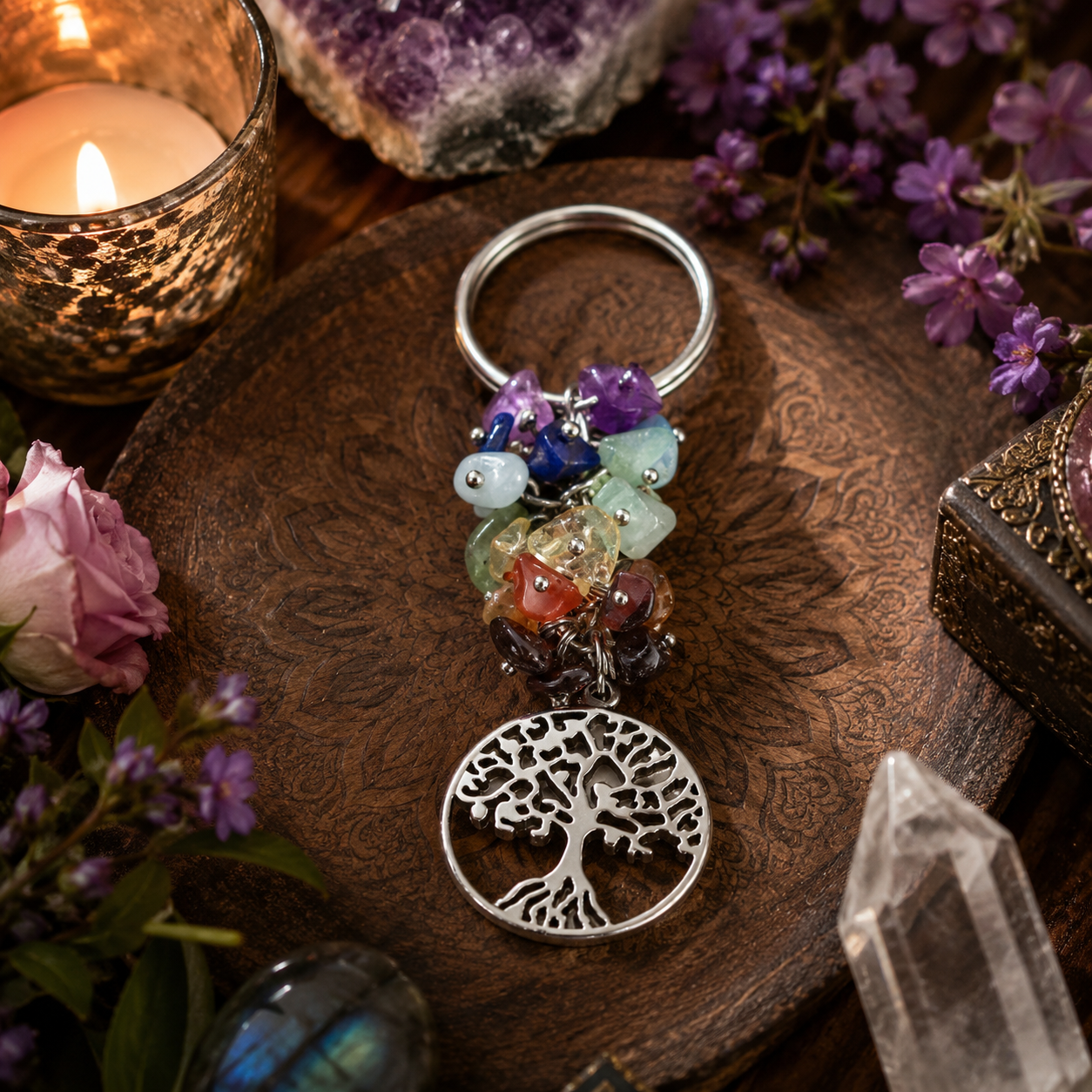 Tree of Harmony Keyring