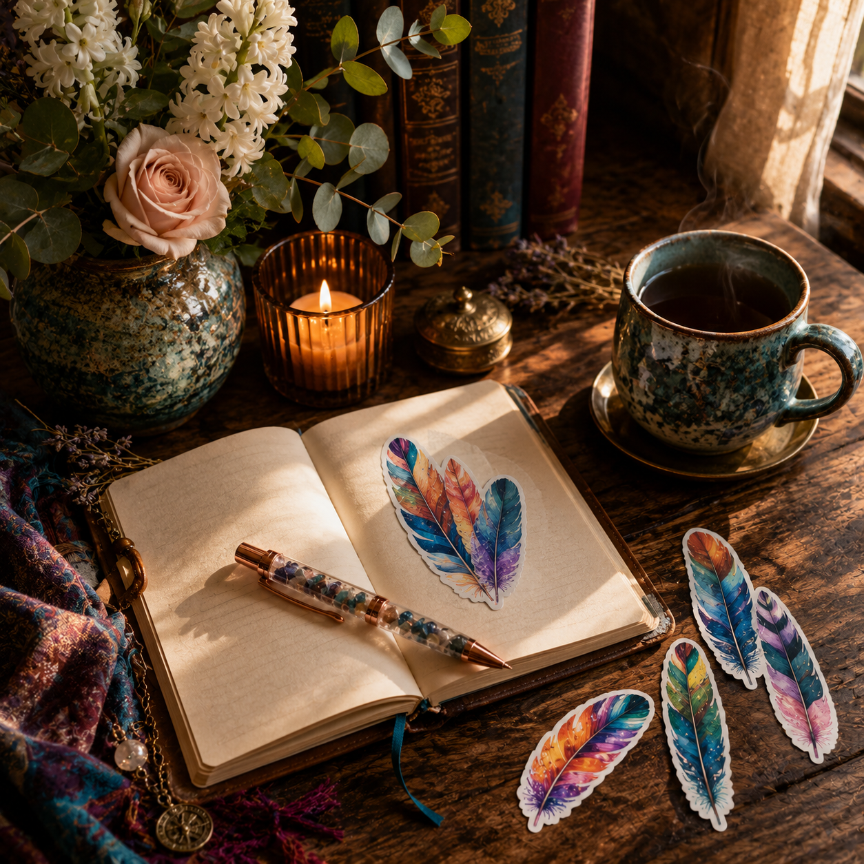 Whispers on the Wind Stickers