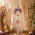 Enchanted Tree of Life Lotus Suncatcher