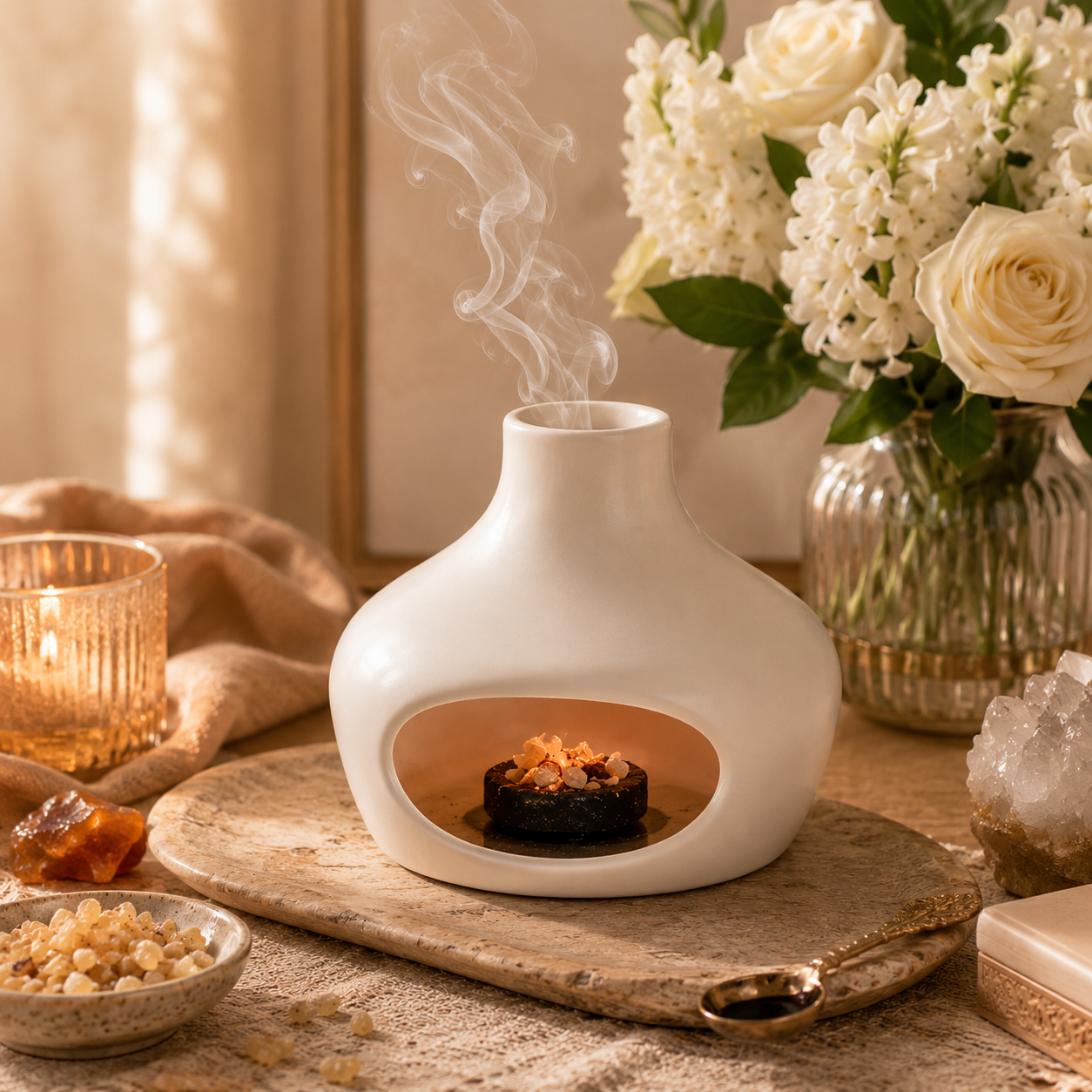 The Hearthfire Ceramic Burner