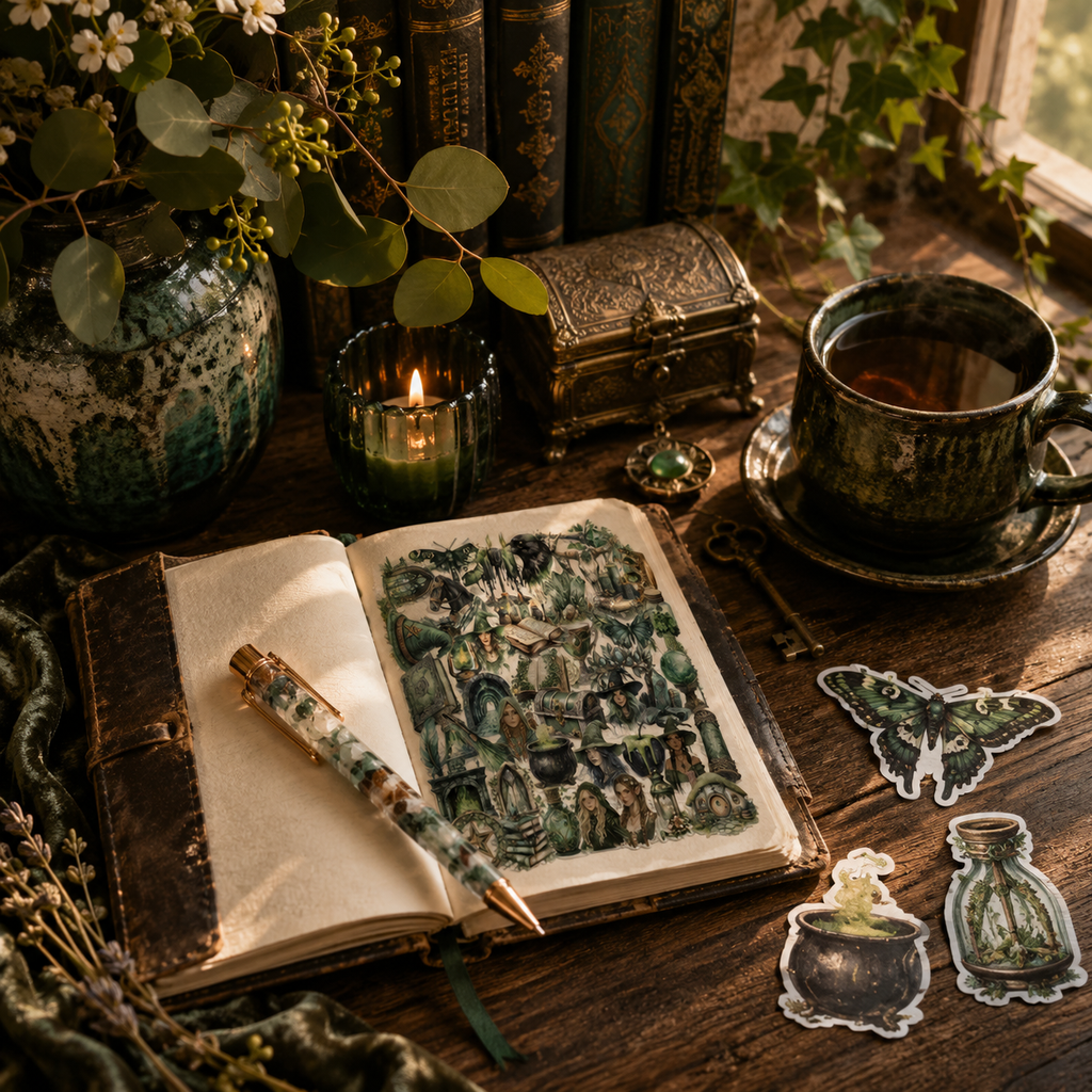 Whispers of the Ancient Forest Stickers