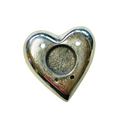 Heart Aluminium Incense Holder