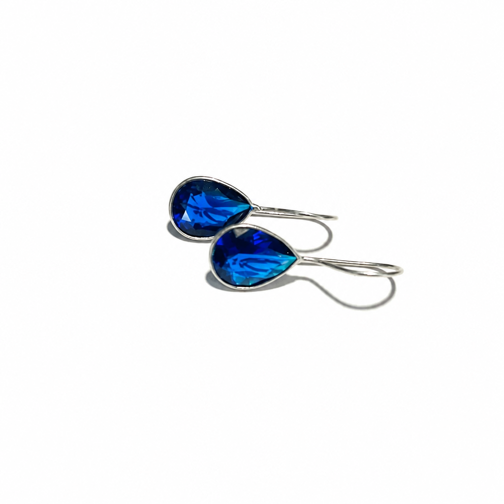 The Cobalt Muse Earrings