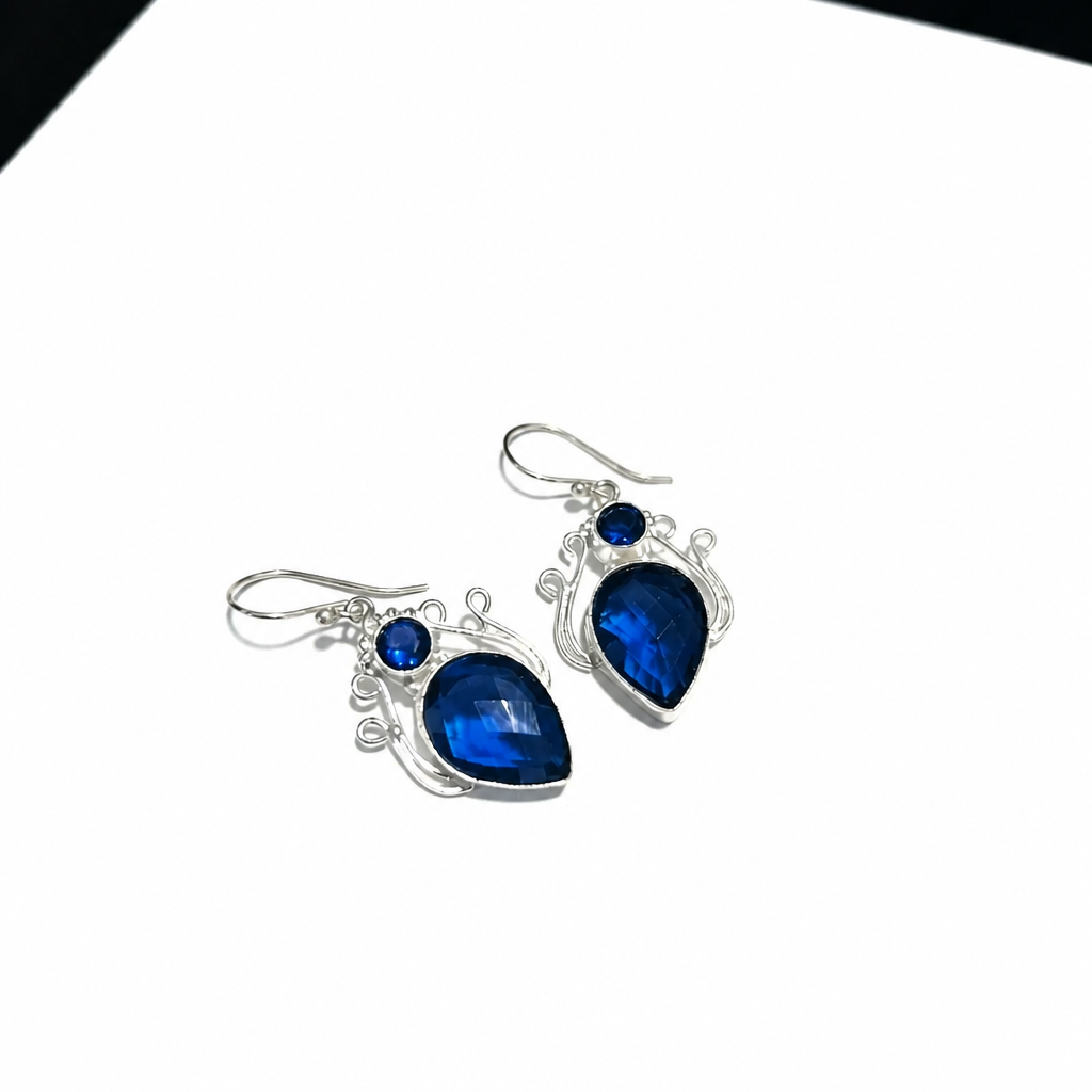 The Blue Empress Earrings
