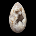 Pink Amethyst Druzy Geode Eggs