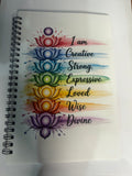 I am Chakra A5 Spiral Bound Ruled Notebook