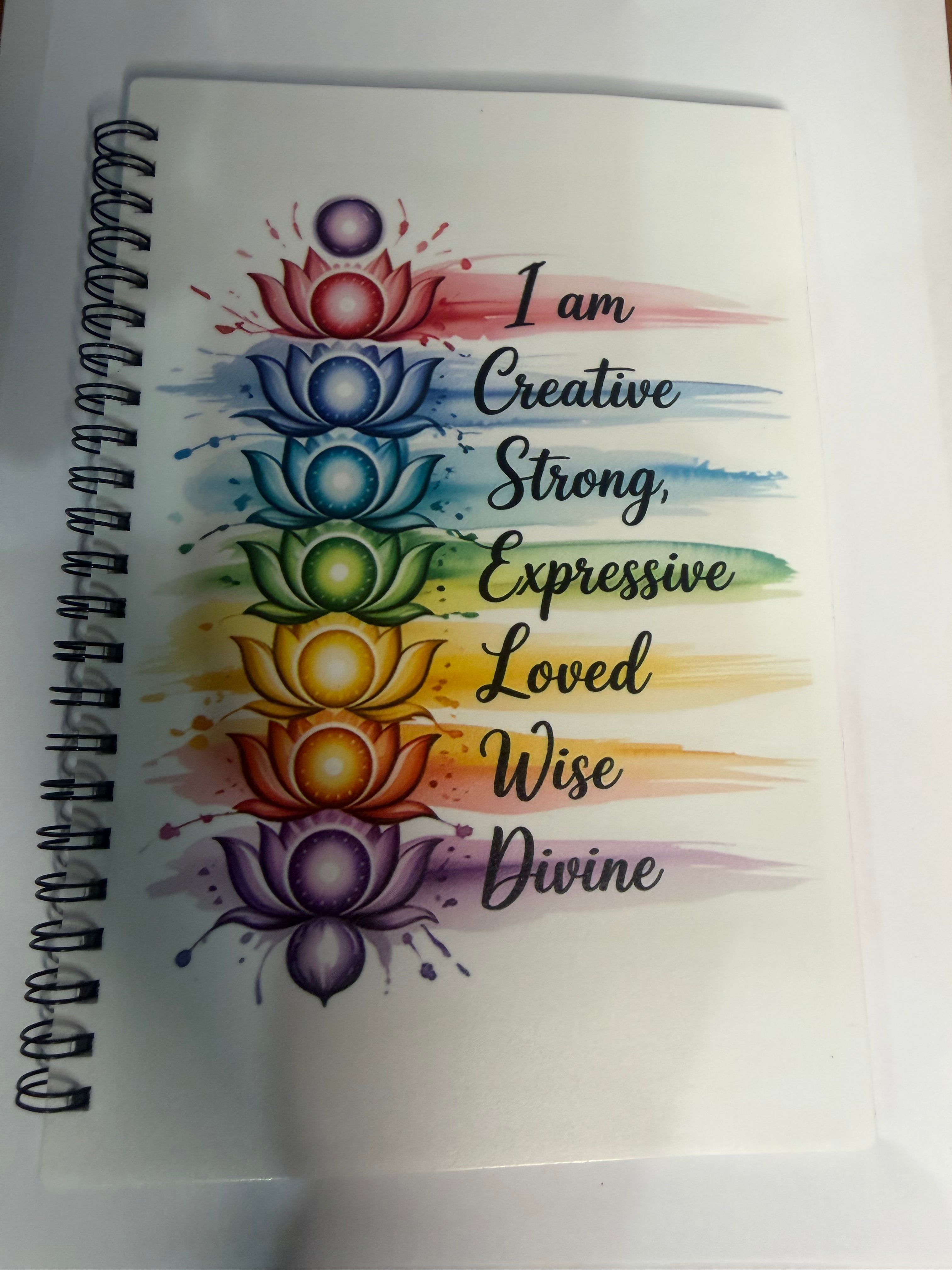 I am Chakra A5 Spiral Bound Ruled Notebook