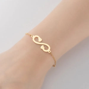 Infinite Affection Bracelet - Gold