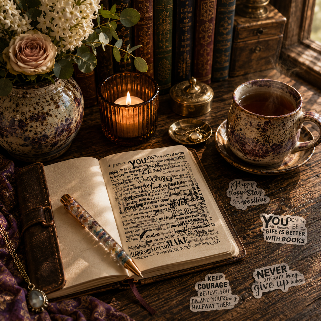 Words to Carry With You Stickers
