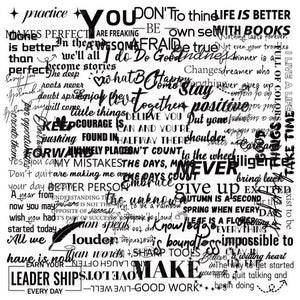 Words to Carry With You Stickers