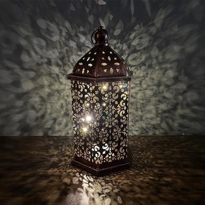 The Marrakesh Glow Moroccan-Style LED Lantern
