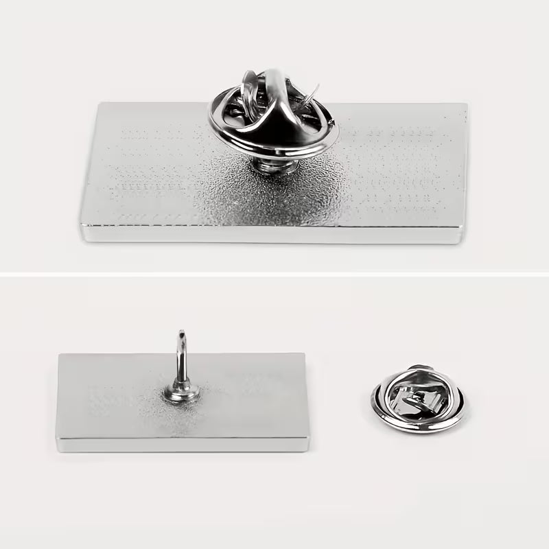 Never Be a Prisoner of Your Past Metal Pin Badge