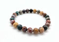 Ocean Jasper Beaded Bracelet – 8 mm