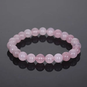 Rose Quartz Beaded Bracelet