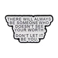 Don’t Let It Be You Metal Pin Badge