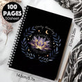 Slowly Blooming A5 Spiral Bound Ruled Notebook