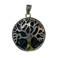 Tree of Life Larvakite Pendant