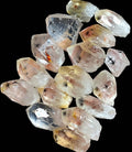 Clear Quartz with Hollandite Stars