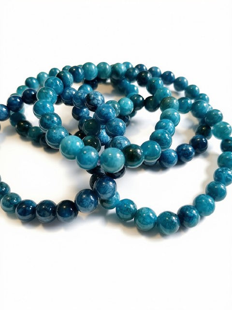 Apatite Beaded Bracelet – 8 mm