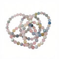 Morganite Beaded Bracelet – 8 mm