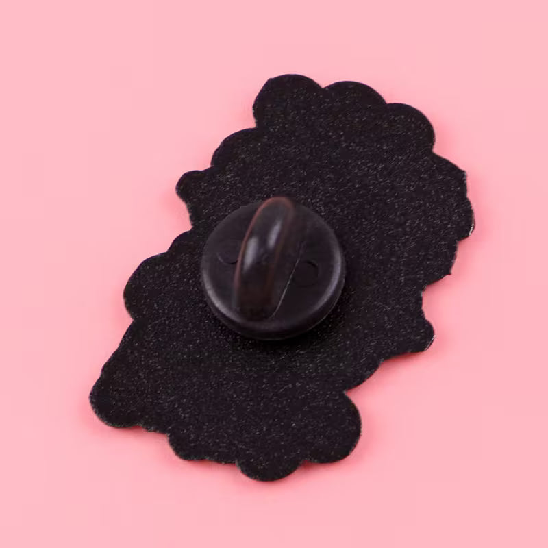 Manifest That Shit Metal Pin Badge