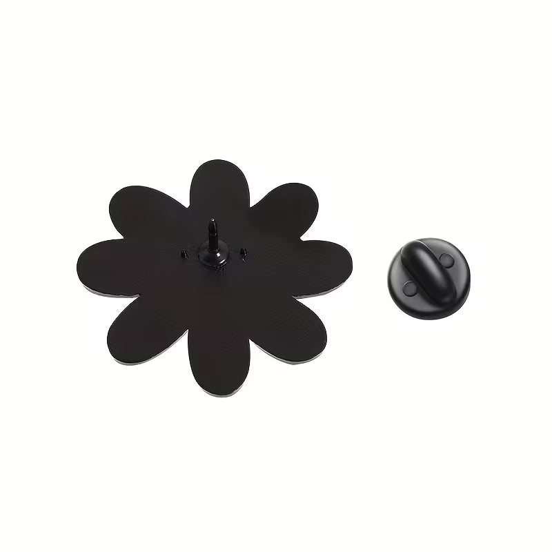 You Are Enough Flower Metal Pin Badge